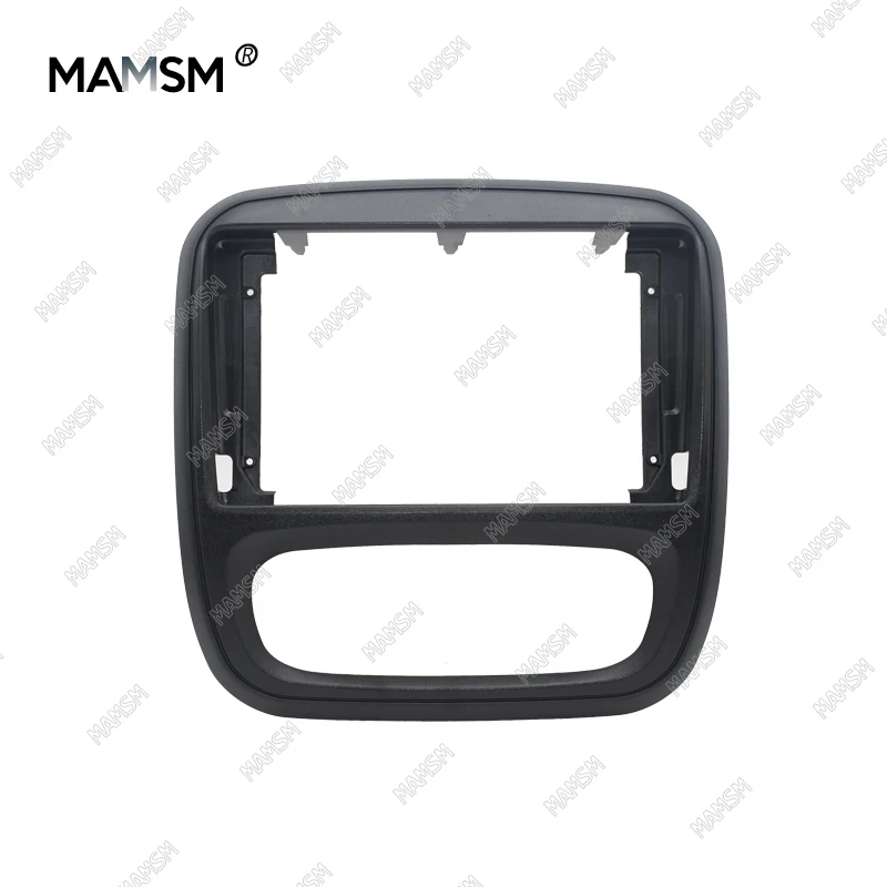 MAMSM Car Radio Fascias Harness Connector Dash Fitting Panel Kit For Renault Trafic  Opel Vivaro B Nissan NV300 9 INCH