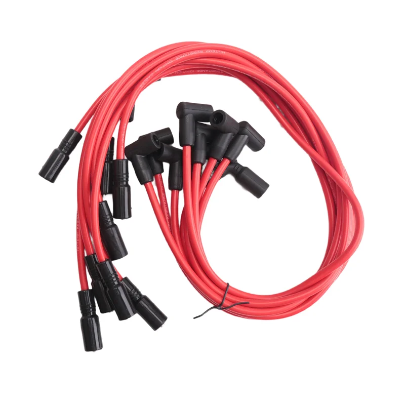 

ABQB-Для Mercruiser 5.0L 5.7L 816608A1 Комплект проводов зажигания 84-816608A1 Заменяет морские детали Volvo Penta 3888328 3859000