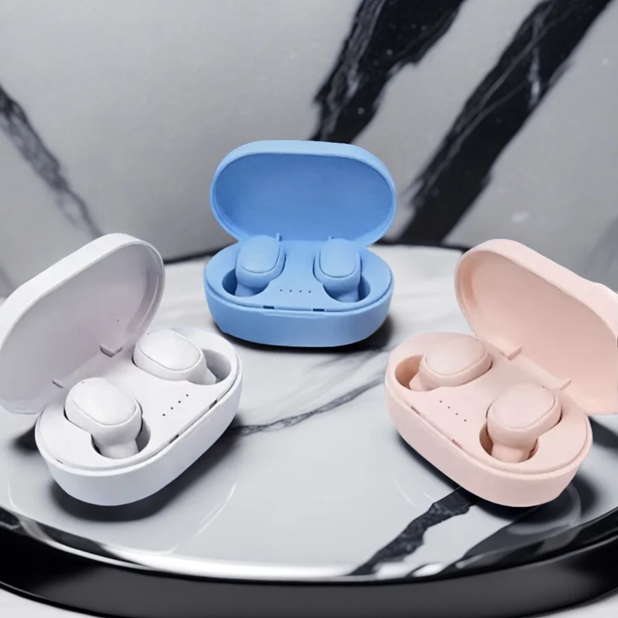 New TWS Bluetooth Earphones Wireless Bluetooth Headset Noise Cancelling Headsets With Microphone A6S Headphones for SmartPhone