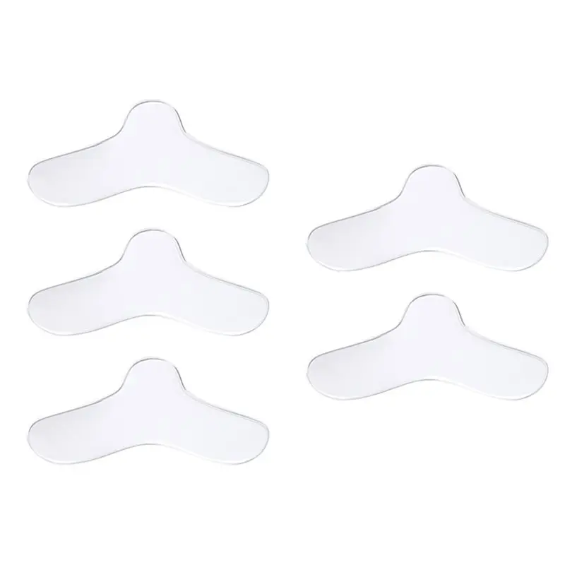 A84G-For Airsense 11 Machines For CPAP Mask Nasal Gel Pads 5 Count Trim-To-Fit Silicone Nose Pads For CPAP Supplies