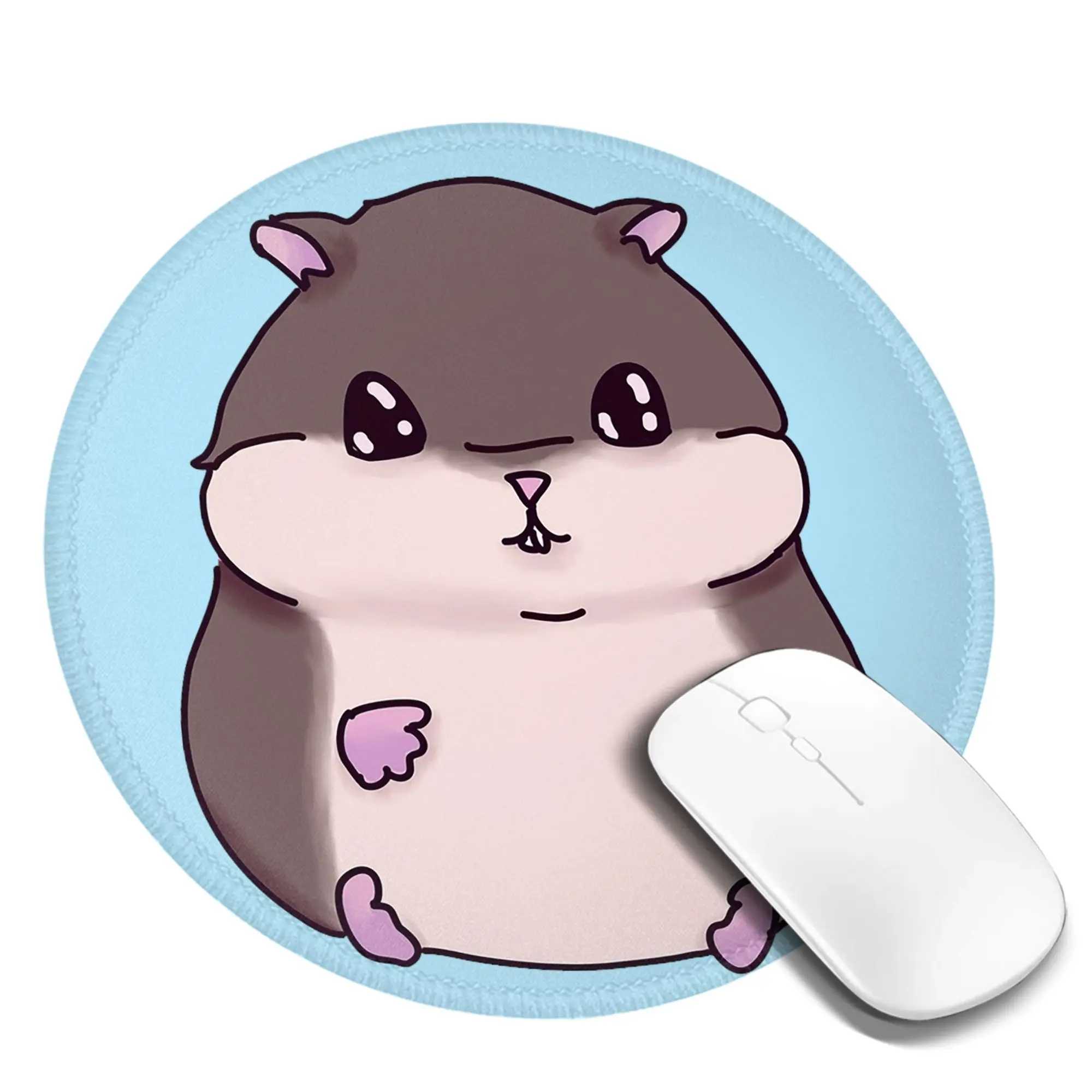 Cute Hamster Mouse Pad Computer Keyboard Mouse Mat Gamer PC Laptop Desk Mat Office Accessories Table Mats