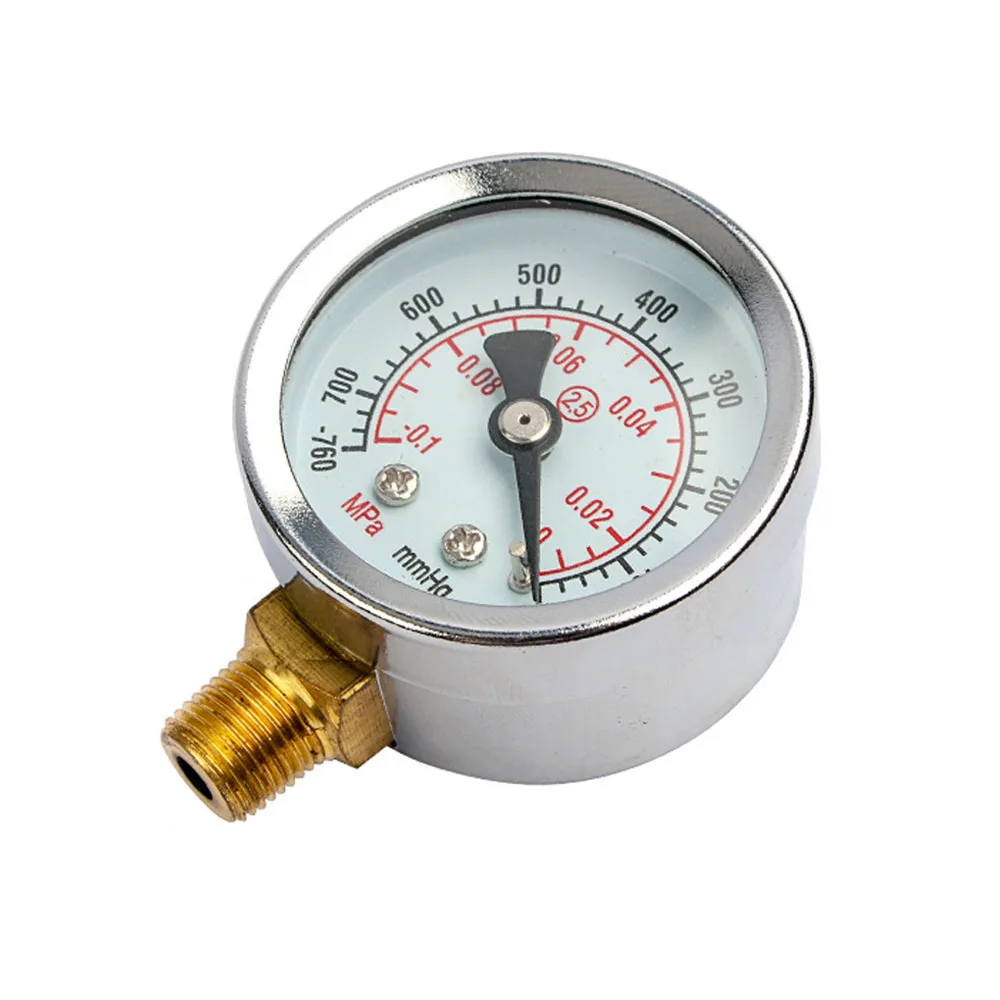 Vacuum Gauge Vacuum Meter 1/8 Inch Threaded Interface Vacuum Pressure Meter for Air Pump Oil Separator Filter Pneumatic Tools