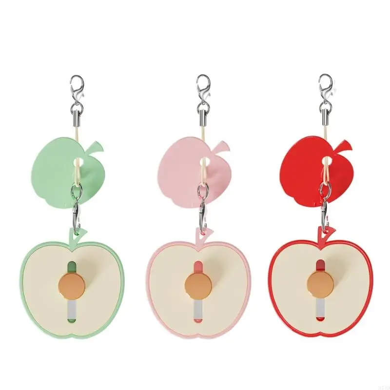 Space Saving Vegetable Fruits Peeler with Retractable Blade Travel friendly Peeling Tool with Keychain Kitchen Gadget 37JD