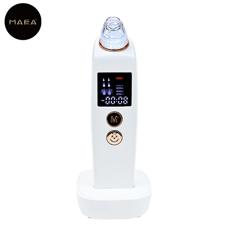 

Electric Visual Blackhead Remover Vacuum Pore Cleaner Face Acne Pimple Extractions Tool with Camera Suction Heads Skin Care