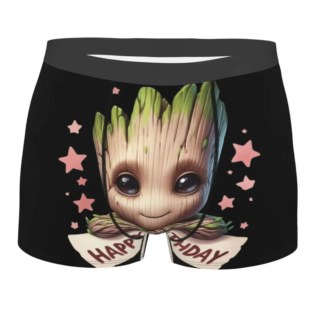

Нижнее белье Guardians Of The Galaxy I Am Groot Monster, мужские сексуальные шорты-боксеры с принтом на заказ, трусики