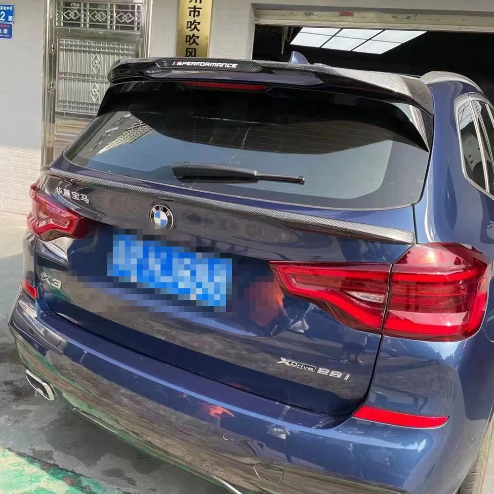 

For BMW X3 G01 real carbon fiber and forged carbon / black rear spoiler rear spoiler trunk lid car styling 2018-2021