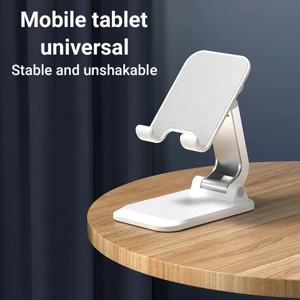 Faltbare ABS Desktop Handy Ständer Für iPad iPhone Xiaomi Smartphone Unterstützung Tablet Schreibtisch Handy Tragbare Halter Halterung