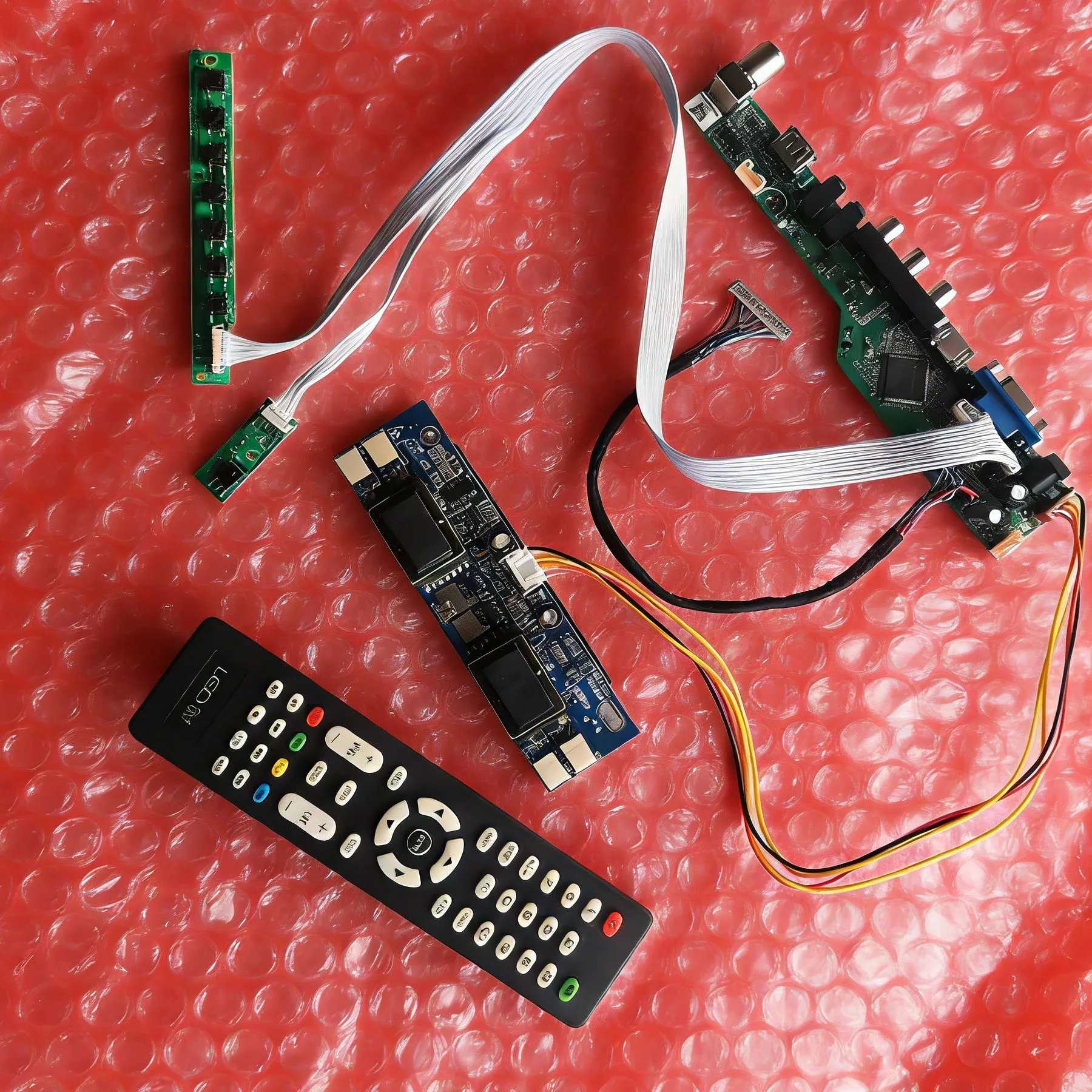 

Для AA121XJ01 HSD150MX19 TFTMD38140CBA TX38D14VC0CAA комплект платы привода экрана 20-контактный LVDS 1024x768 USB + AV + VGA + HDMI 4-CCFL 1024*768