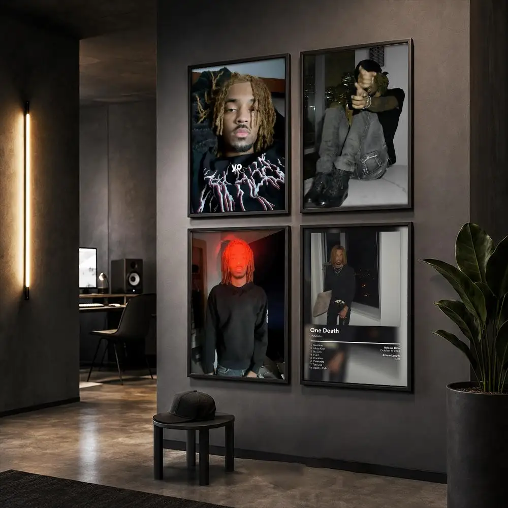 1oneam Rapper Album Poster HD Wall Art Wall Stickers Home Living Room Bedroom Bar Office Decor Prints