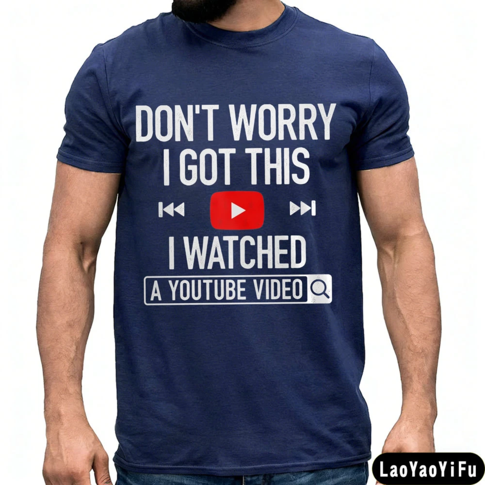ฉันดูวิดีโอยูทูปแล้ว เสื้อยืดต - Men Fashion Youtuber บทวิจารณ์และราคา