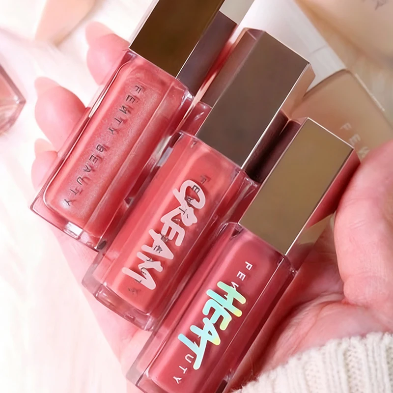 Fenty Beauty Gloss Bomb Lip Glaze متعدد الألوان ترطيب تألق بريق الشفاه سمنة ماكياج المبتدئين السائل أحمر الشفاه ماكياج مستحضرات التجميل