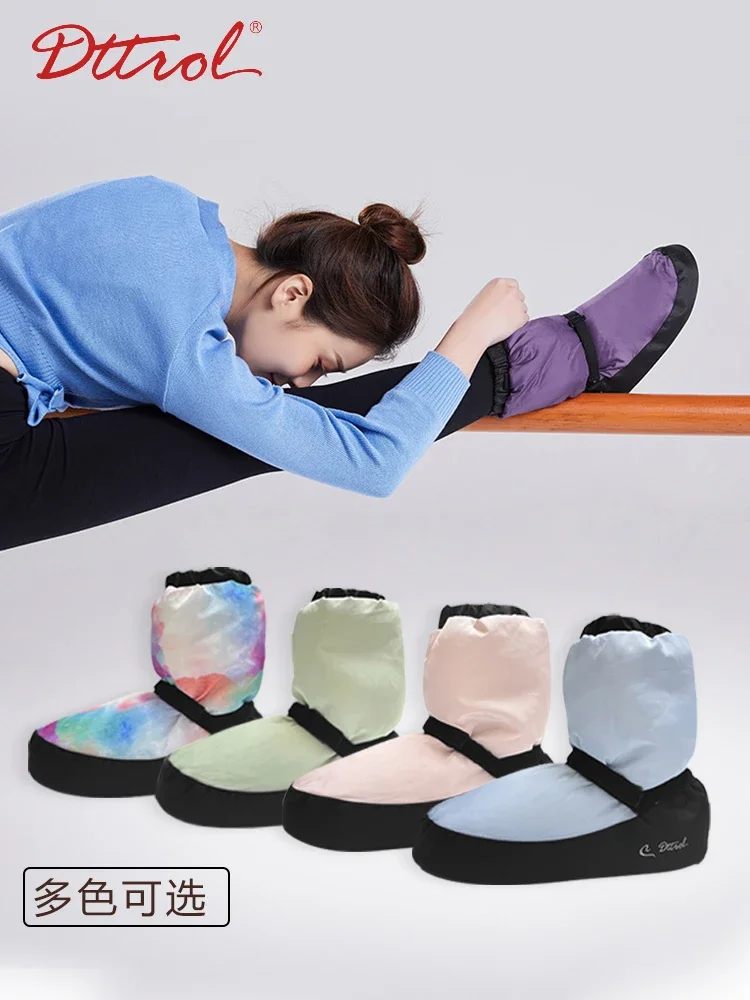 

Ballet Warm Up Booties Ballerina Women Girls Castle Flo Ballet Point Warm Shoes Dance Warm-Up Boot Girls Ballet Shoes