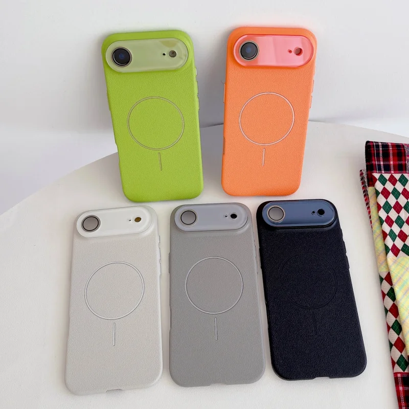 

Compatible with MagSafe, Integrated Silicone Camera Control Cover, Shockproof Drop Protection Phone Case for 17 Pro Max
