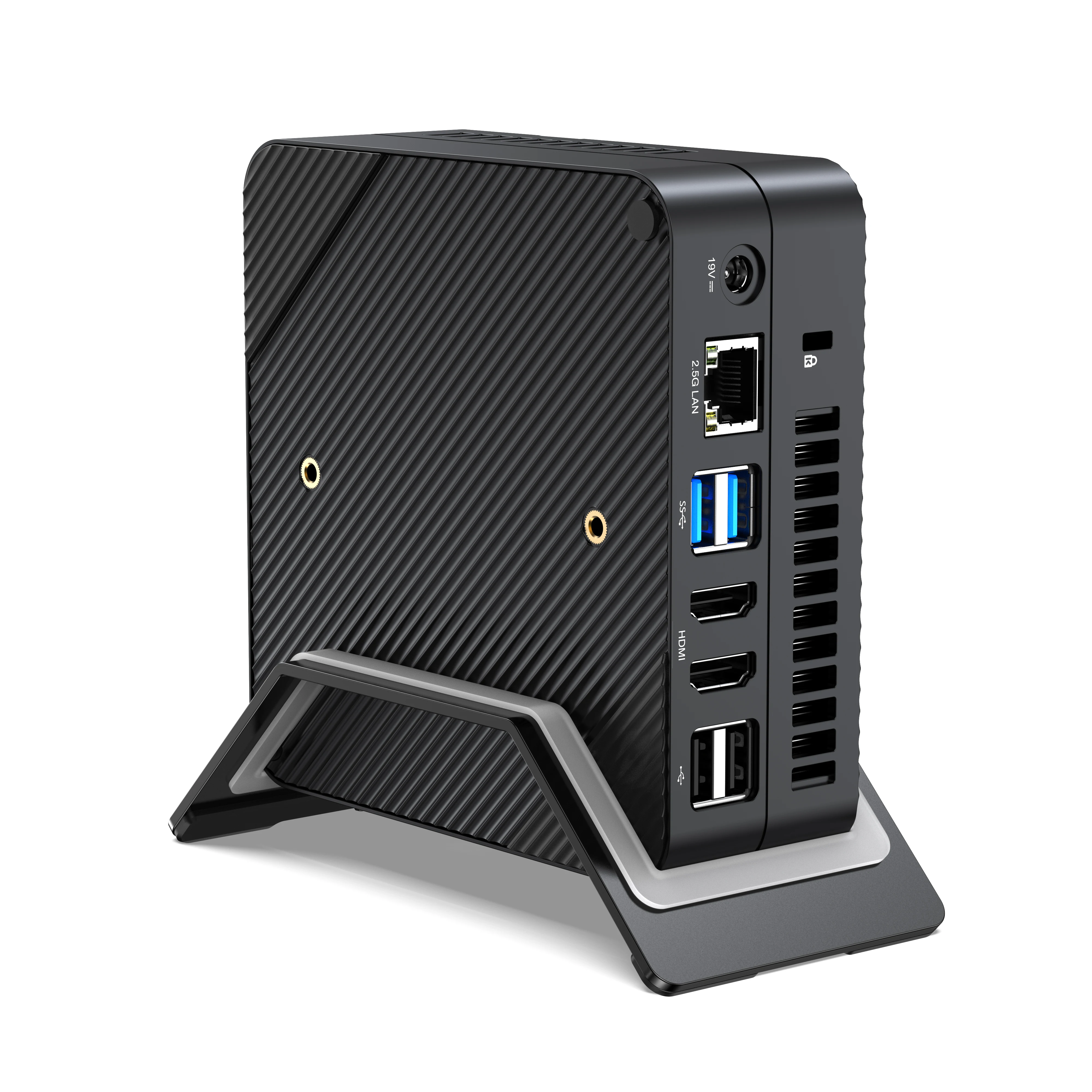 Mini PC Desktop Gaming Computer, UM560 XT, AMD Ryzen 5 5600H, Windows 11, 6 Core, DDR4, 16GB, 512GB, SSD, HD, DP 1.4, Gamer PC