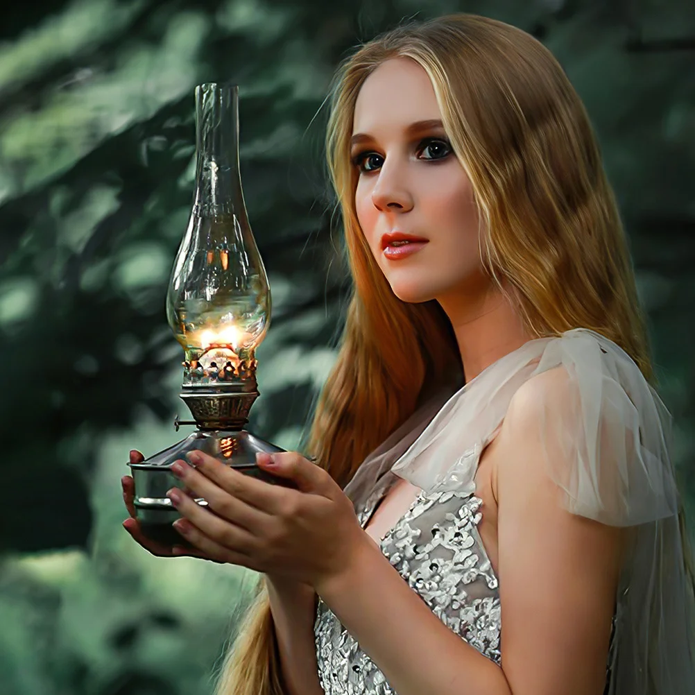 

2 шт., дымоход из прозрачного стекла для масляных ламп, винтажный стиль, легко чистится, даже распределение света, сменная масляная лампа, дымоход