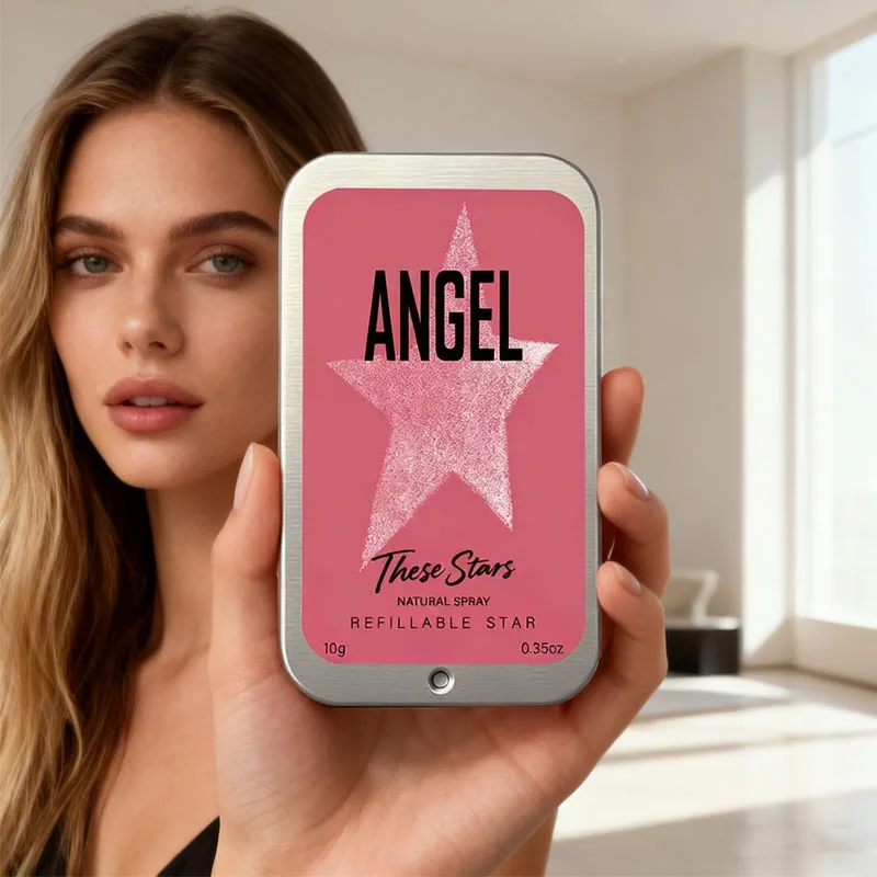 

Angel Star Solid Perfume Elegant Rose Jasmine Fragrance Lasting Romantic Women' Perfume Cream Confident Elegant Perfume