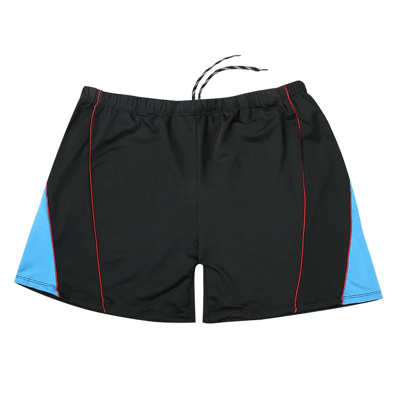 2024 Men Swimming Shorts Summer Outdoor Breathable Waterproof Sports Beachwear Quick-drying Drawstring Swim Trunks Man Swimsuit