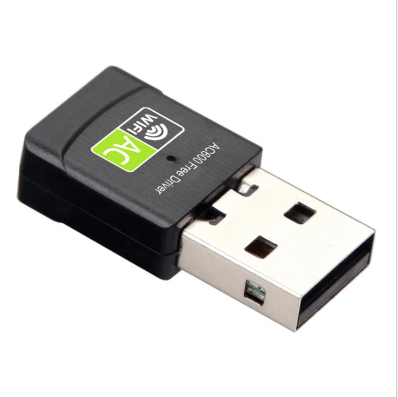 600M Does Not Need To Drive Dual-Band USB Wireless Card 2.4G/5.8G Desktop/Laptop Wifi Adapter