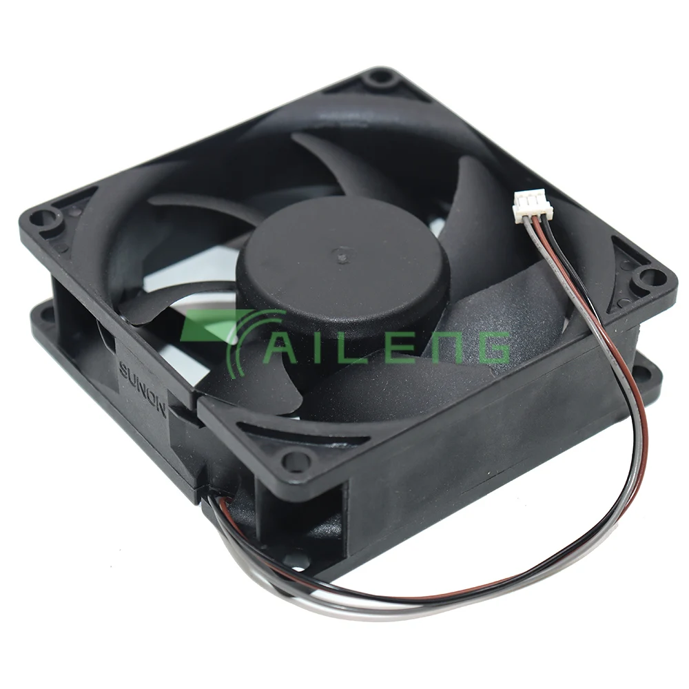 Imagem -06 - Ventilador de Refrigeração do Servidor Quadrado Sunon Ee80251s1-d170-f99 dc 12v 1.7w Conector de Pinos 80x80x25 mm