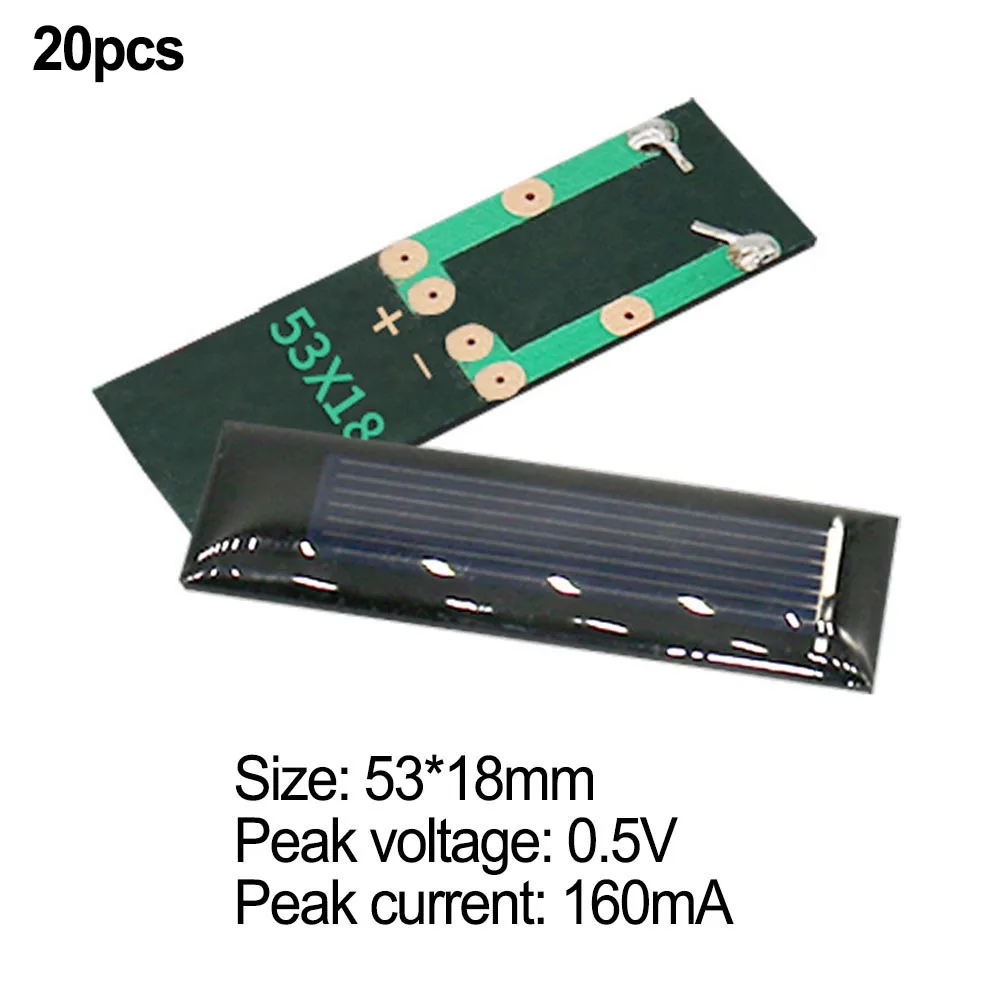 Outdoor for solar Applications Black Blue for solar Cell Efficient for solar Generation for mini for solar Size 53mm X 18mm