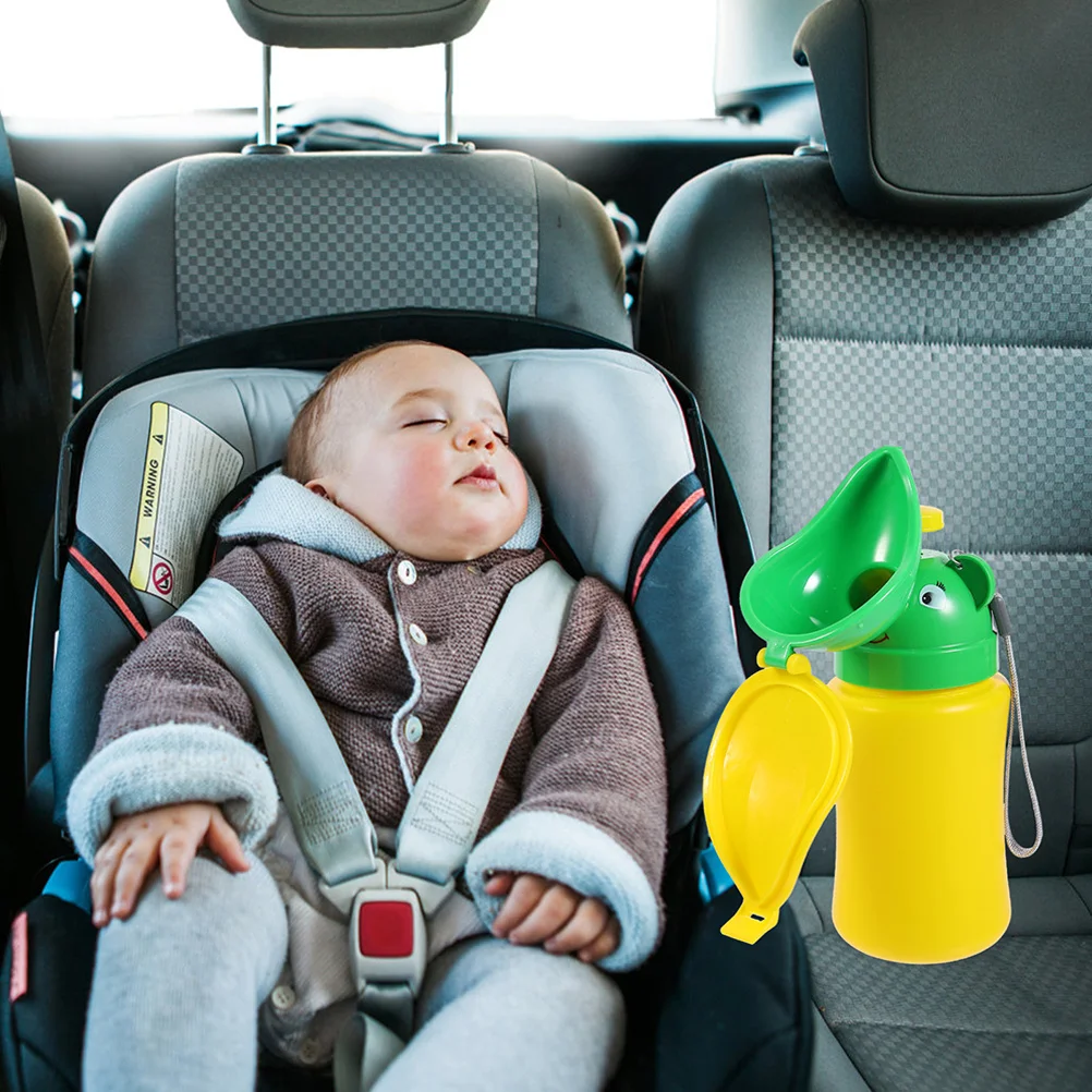 

Children Car Urinal Smooth Edges Portable Lightweight Baby Travel Potty Toddler Emergency Training Toilet for Boys Girls