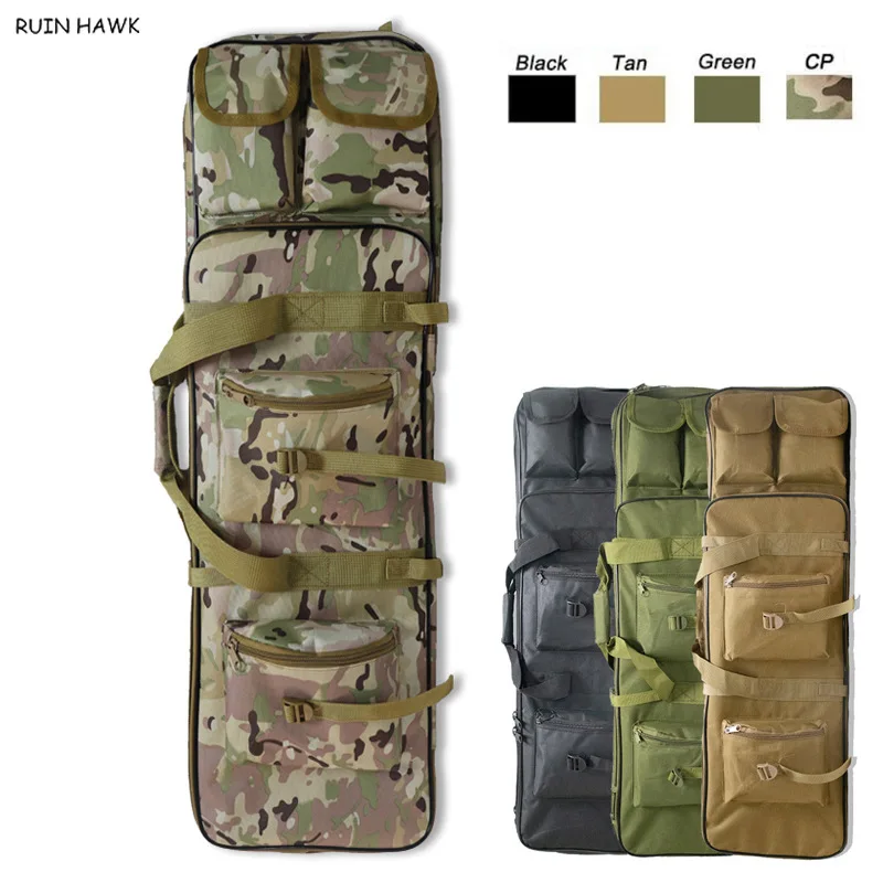 

81/94/118cm Gun Bag Luggage Rifle Bag Backpack Sniper Carbine Gun Air Gun Shooting Portable Fishing Bag for Hunting Accessories