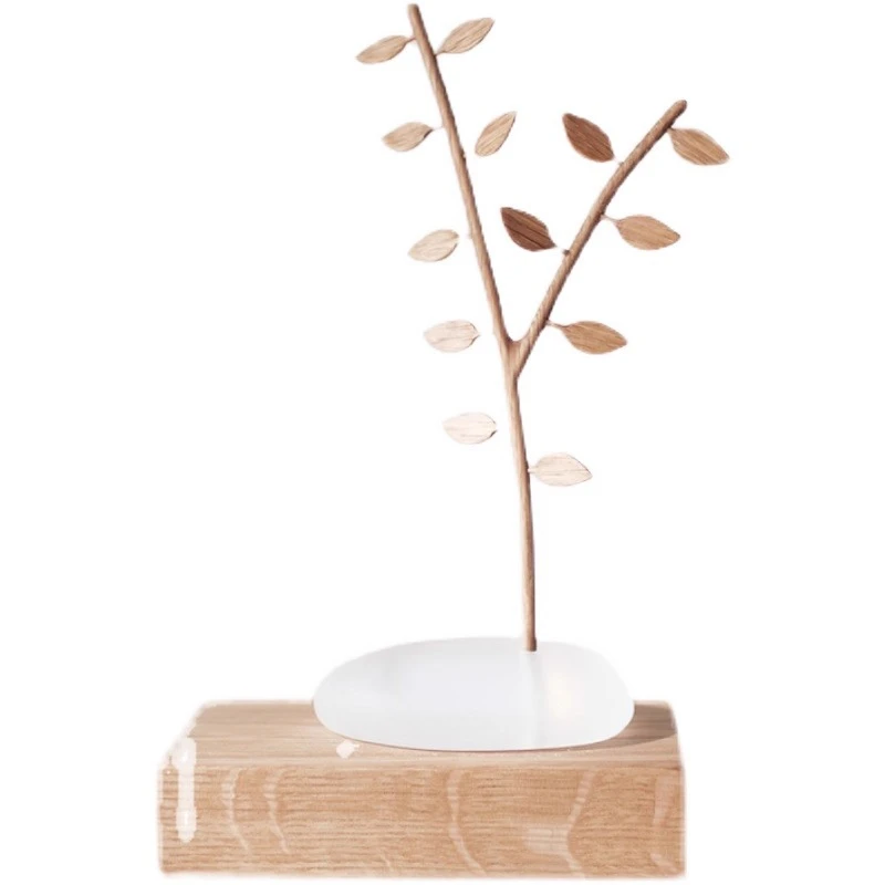 

Handmade solid wood Nordic style seasonal zen night lamp, bedside lamp, creative romantic gift ins