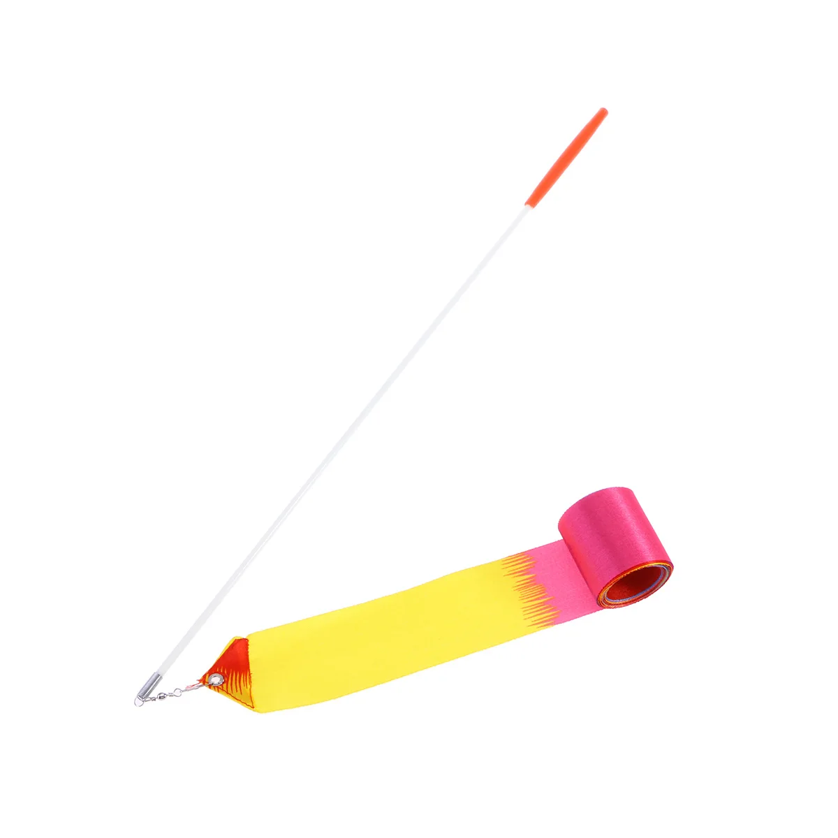 

36M Gymnastics Ribbons Durable Brocade Fiberglass Handle Ideal Twirling Gymnastic Training Chinese Dance Colorful