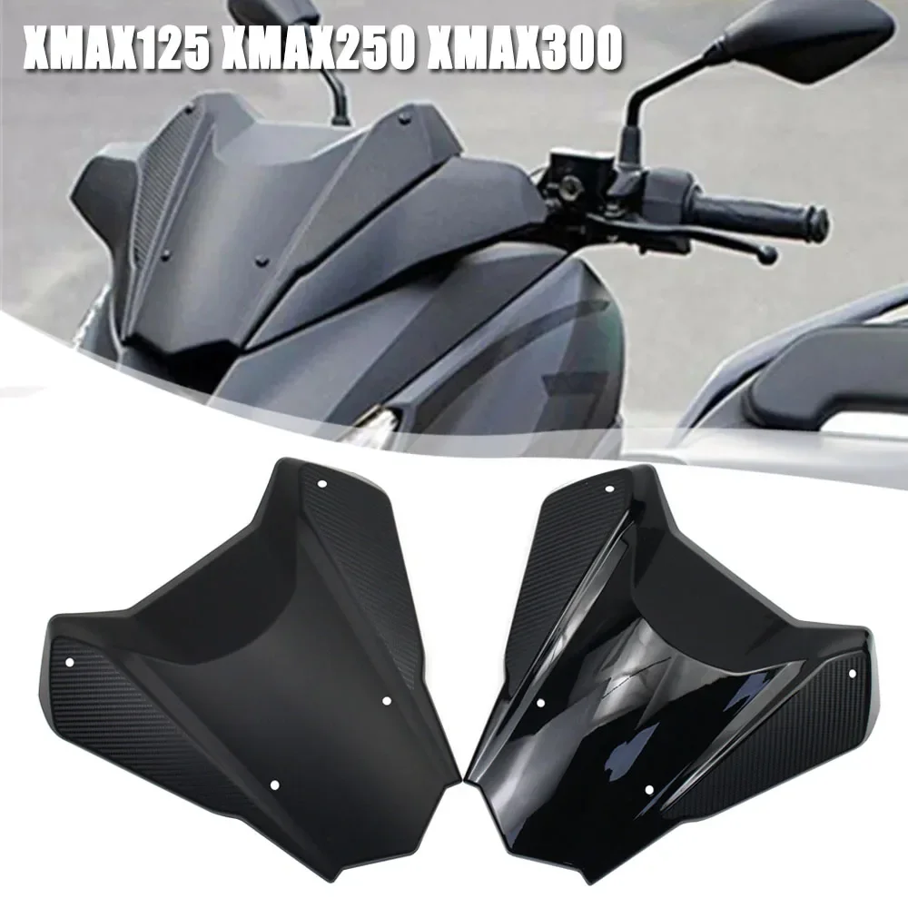 For Yamaha XMAX125 XMAX250 XMAX300 2017 2018 2019 2020 2022Motorcycle CNC Windshield Windscreen Cover Wind Shield Deflectore