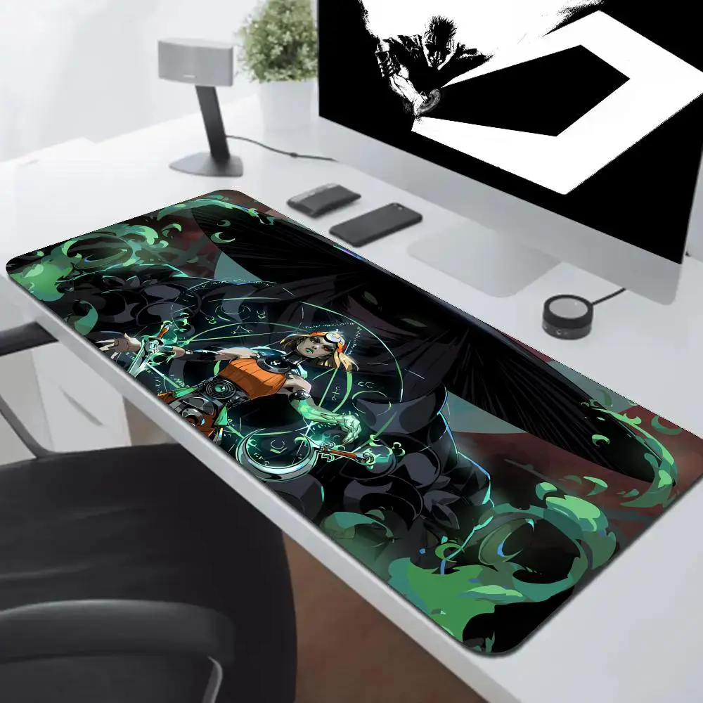 Popular Roguelike fighting adventure game Hades II Mouse Pad Non-Slip escritorio Rubber Edge locking keyboard mousepads Game pla