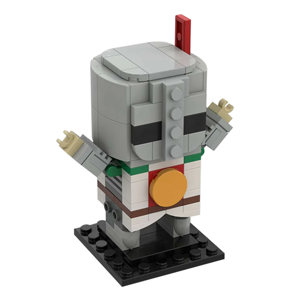 Moc escuro souled solaireed brickheads blocos de construção jogos de aventura personagem sol cavaleiro demônios mortos tijolos para crianças brinquedos