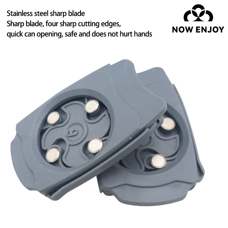 NOW ENJOY 2026 Multifunctional Portable Beer Can Opener Can Cap Cut Coke Bottle Quick Opener Party Bar Potluck Opener