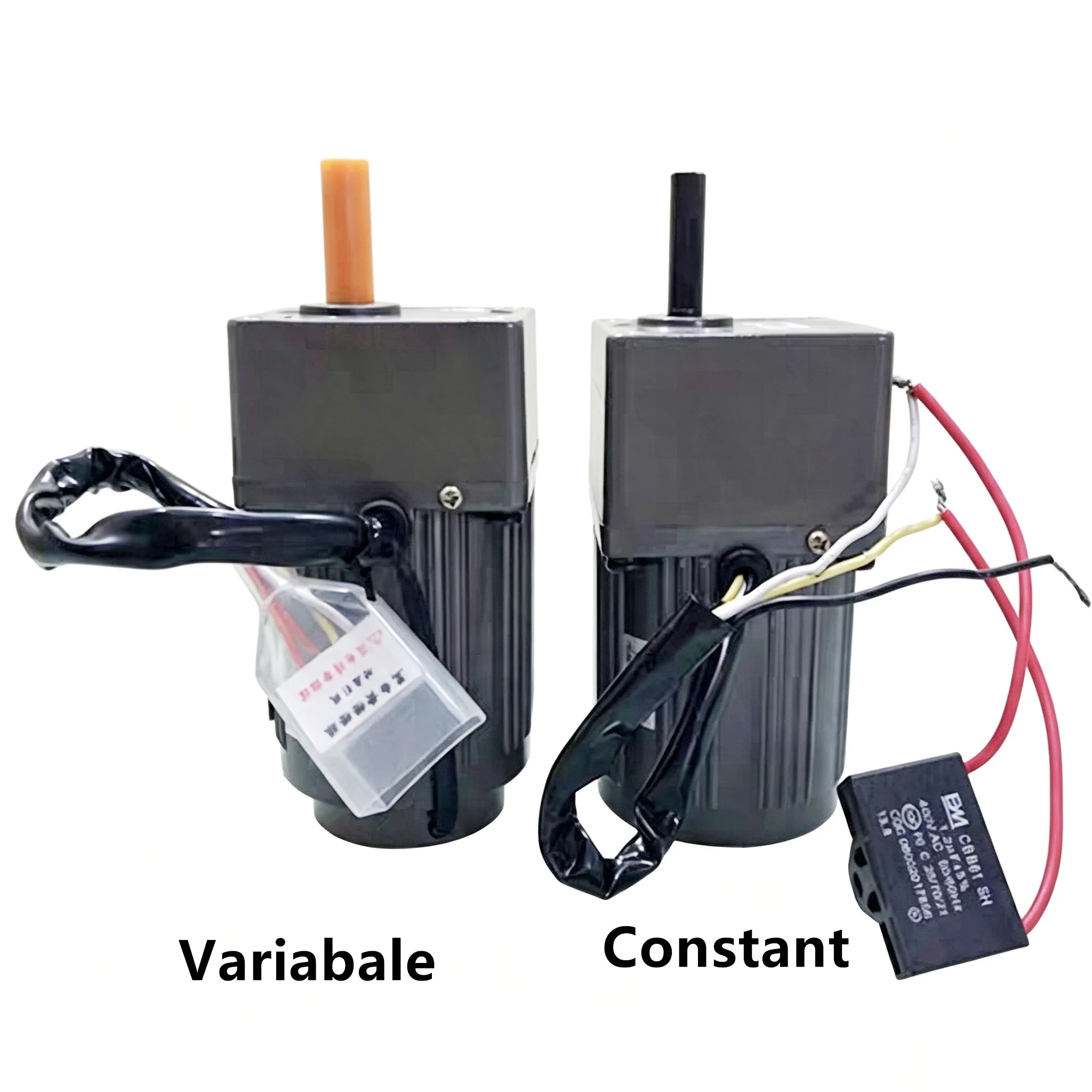 AC 110V 6W Single Phase Fixed Speed Shaft Diameter 8mm Gear Motor 2GN Gearbox Constant Speed AC Motor 3