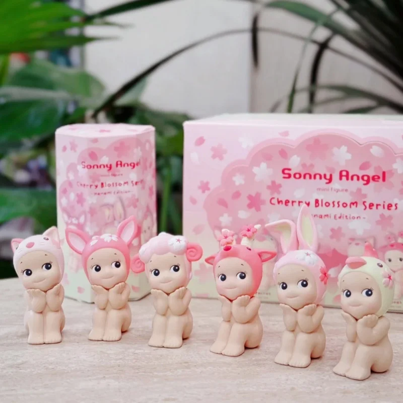 

Hot Sale Sonny Angel Cherry Blossom Series Blind Box Toy Hanami Edition Collectible Mini Figure Desktop Decor Kids Birthday Gift