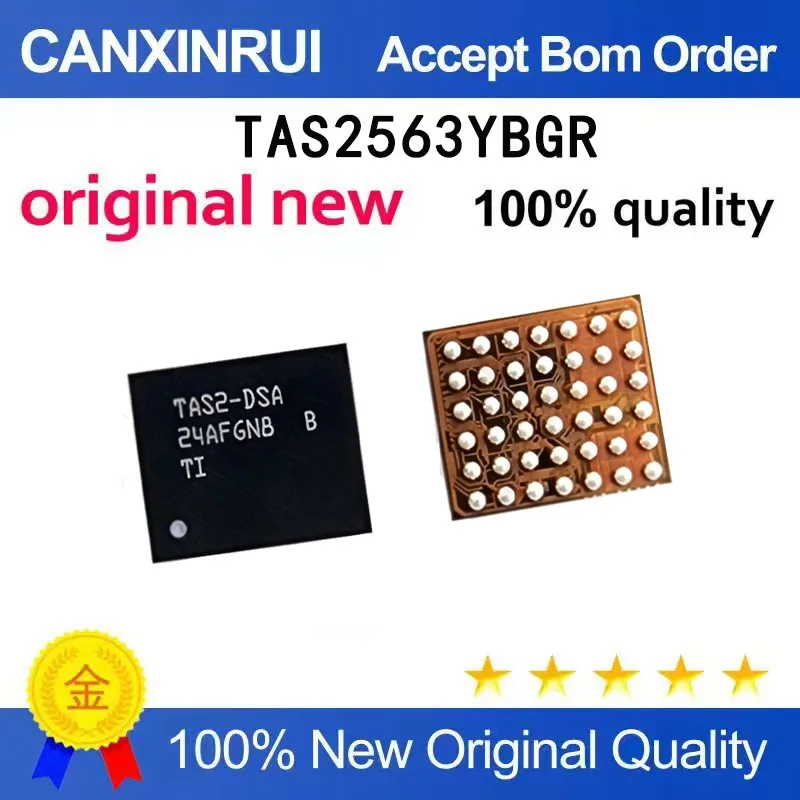 

（5-100 pieces）Brand new original TAS2563YBGR TAS2563 patch BGA-42 audio amplifier chip IC