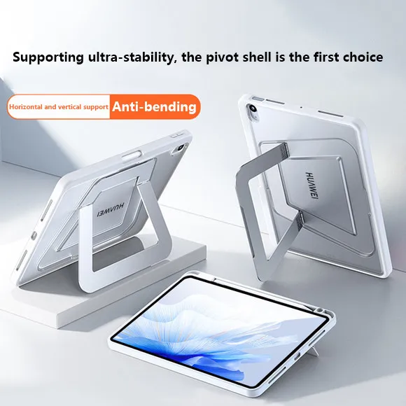 

Регулируемый чехол-подставка для Huawei MatePad 11,5 2025 2023 11,5 S Air 11,5 PaperMatte, защитный чехол с защитой от изгиба и держателем для ручек