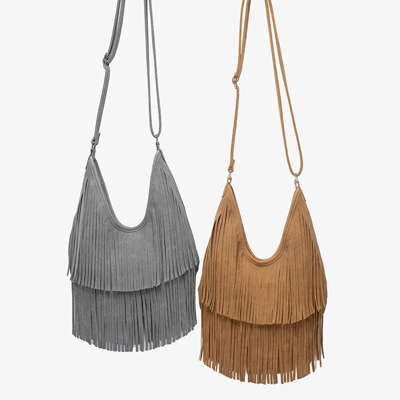 

2025 Autumn and Winter casual large capacity shoulder crossbody bag retro and simple women's bag in stock