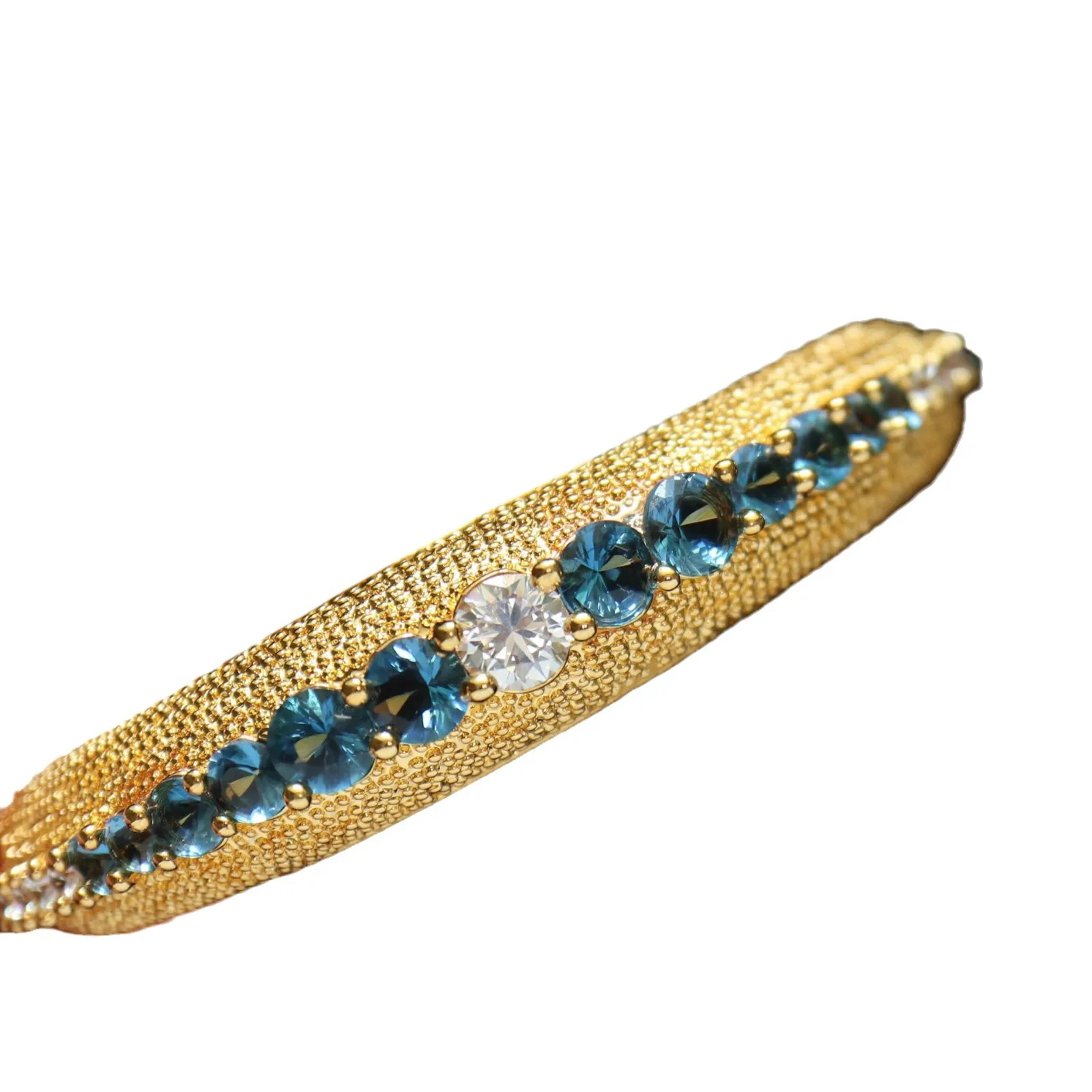 مجموعة مجوهرات نسائية فرنسية ريترو حجر الراين - أقراط سوار عتيقة أنيقة بلوري نوبل إكسسوارات منتصف القرن للنساء #3