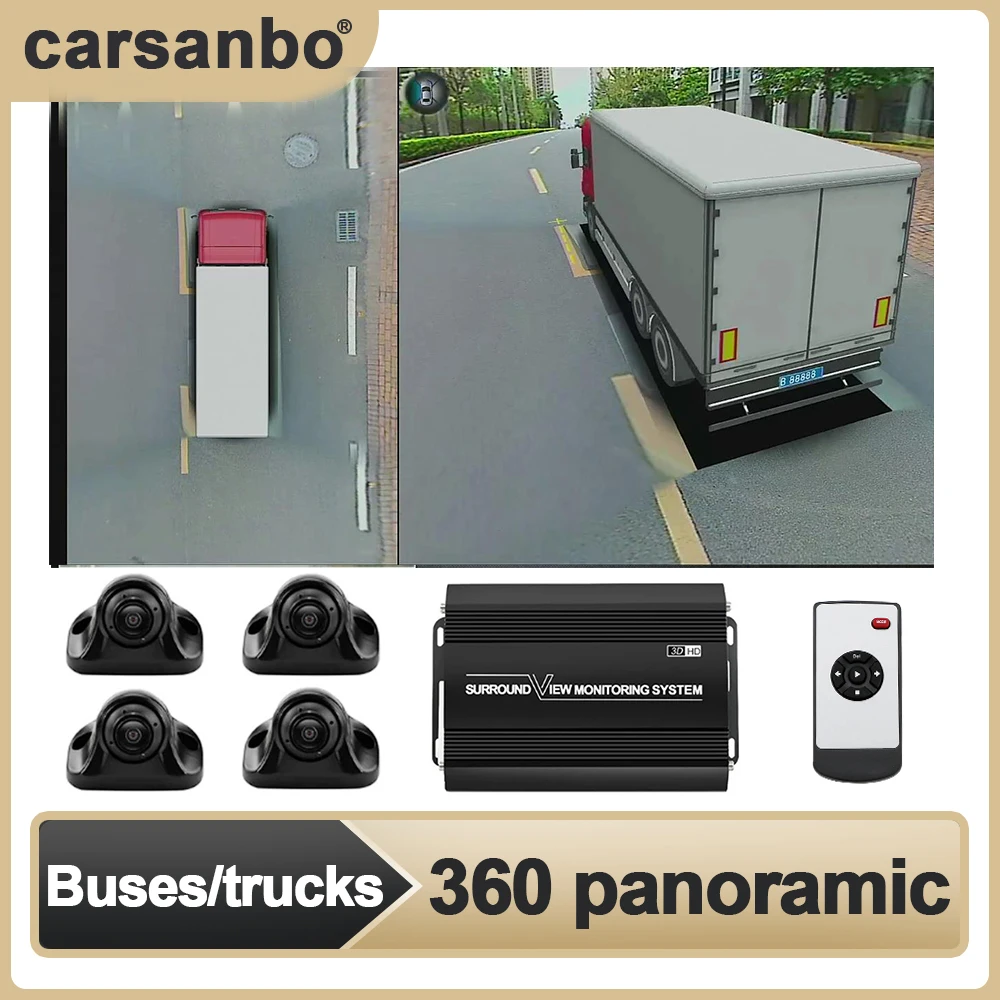 

360 Panoramic Seamless 3D System Is Suitable for Bus/Truck/Engineering/Special 360 Seamless Surround View Digital Video Recorder