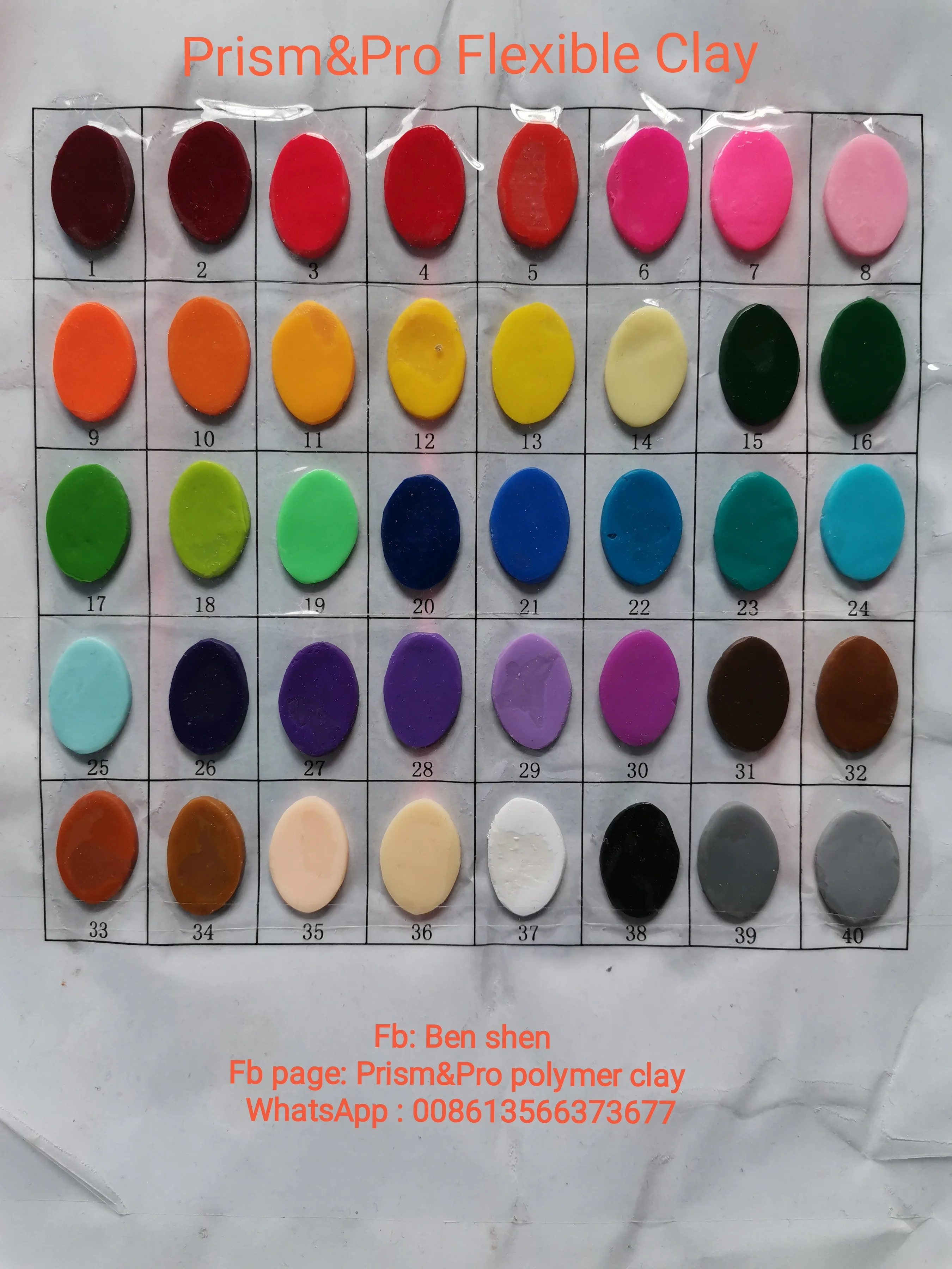 Polymer Clay 24 Colors, Modeling Clay for Kids and Adults Oven Baked Model Clay Non-Sticky DIY Starter Kits