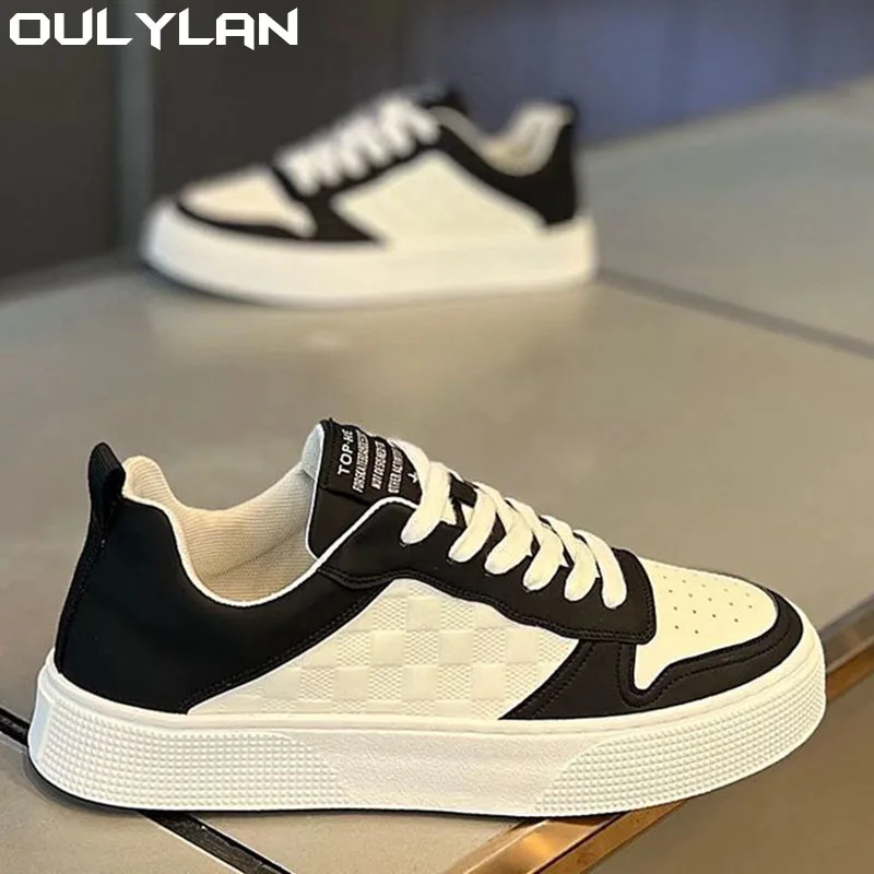 Oulylan Trainer  Men Shoes Sneakers Male Tenis Luxury Shoes Mens Casual Shoes Race white Shoes Fashion Loafers Running Shoes Men