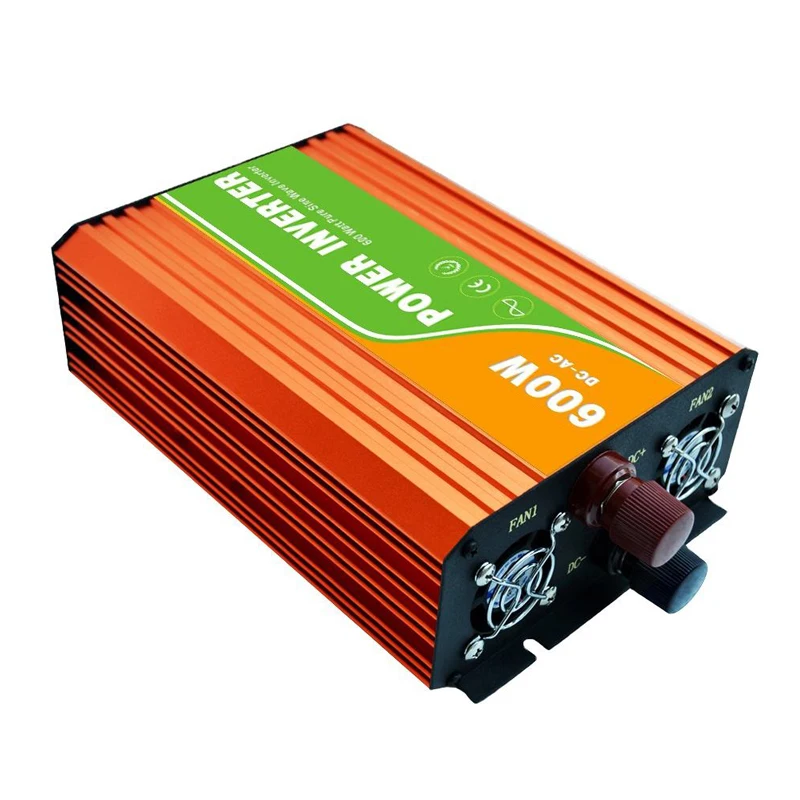DC to AC Power Inverter 100W-600W 12V24V48V Off Grid for Solar Wind Energy Inverter