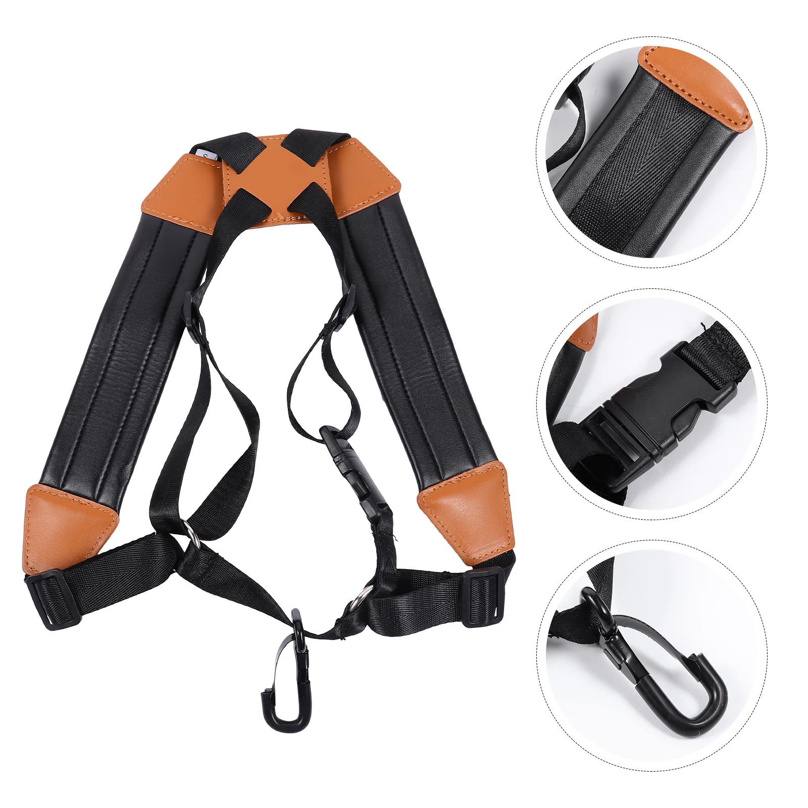 

Saxophone Strap Belt Tool Accessories Double Shoulder Guitar Universal Shoulders
