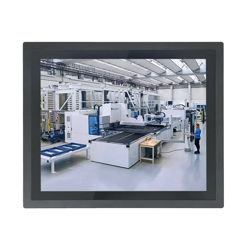 Lcd Monitor Outdoor Industrial Outdoor 17 Inch Aluminum Bezel IP65 Touch Monitor Touch Screen Monitor