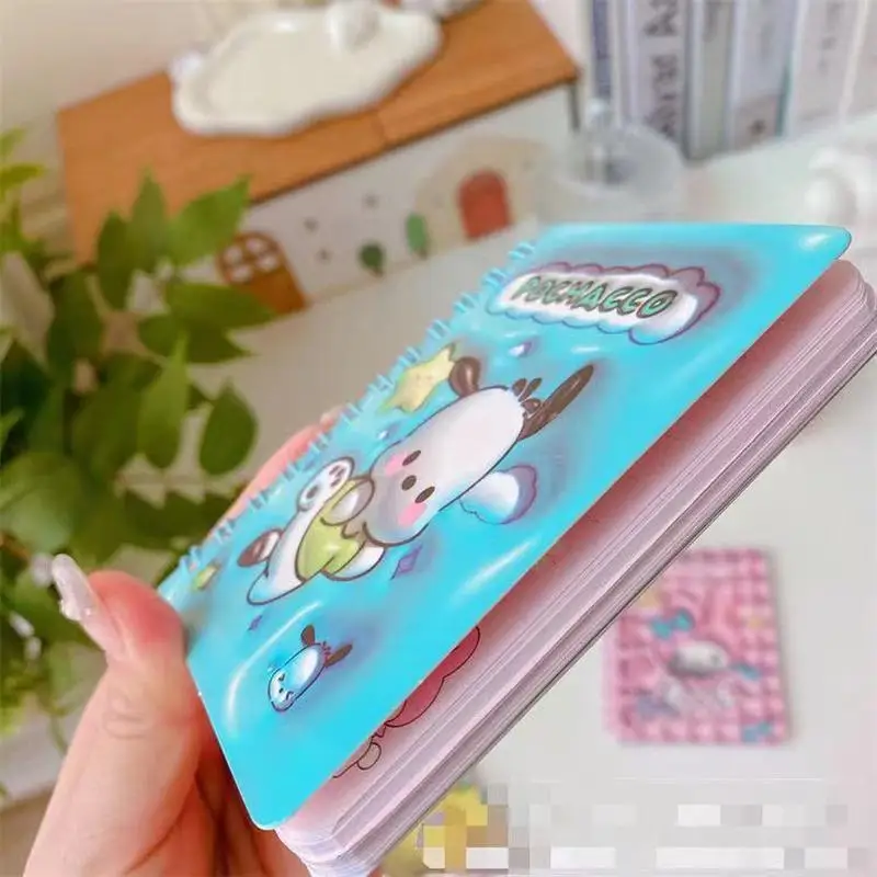 Imagem -04 - Sanrio Olá Kitty Cartoon Notebook 3d Expansão Notepad Kuromi Mymelody Estudante Papelaria Escolar Presentes da Menina Atacado 24 Pcs