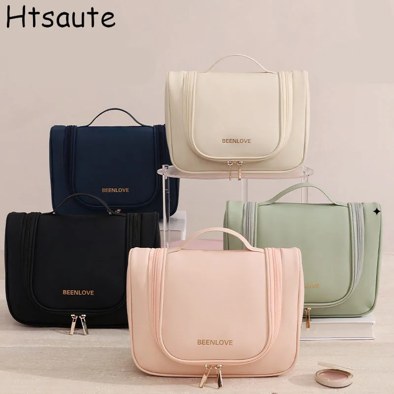 Women Business Portable Storage Bags Toiletries Organizer Pack For Women Cosmetic Bag Waterproof Hanging Travel Wash Pouch
