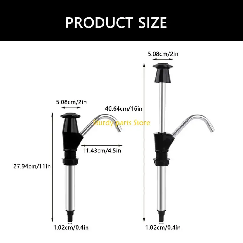 97QC Sturdy Manual Water Pump für Outdoor -Enthusiasten und professionelle tägliche Verwendung