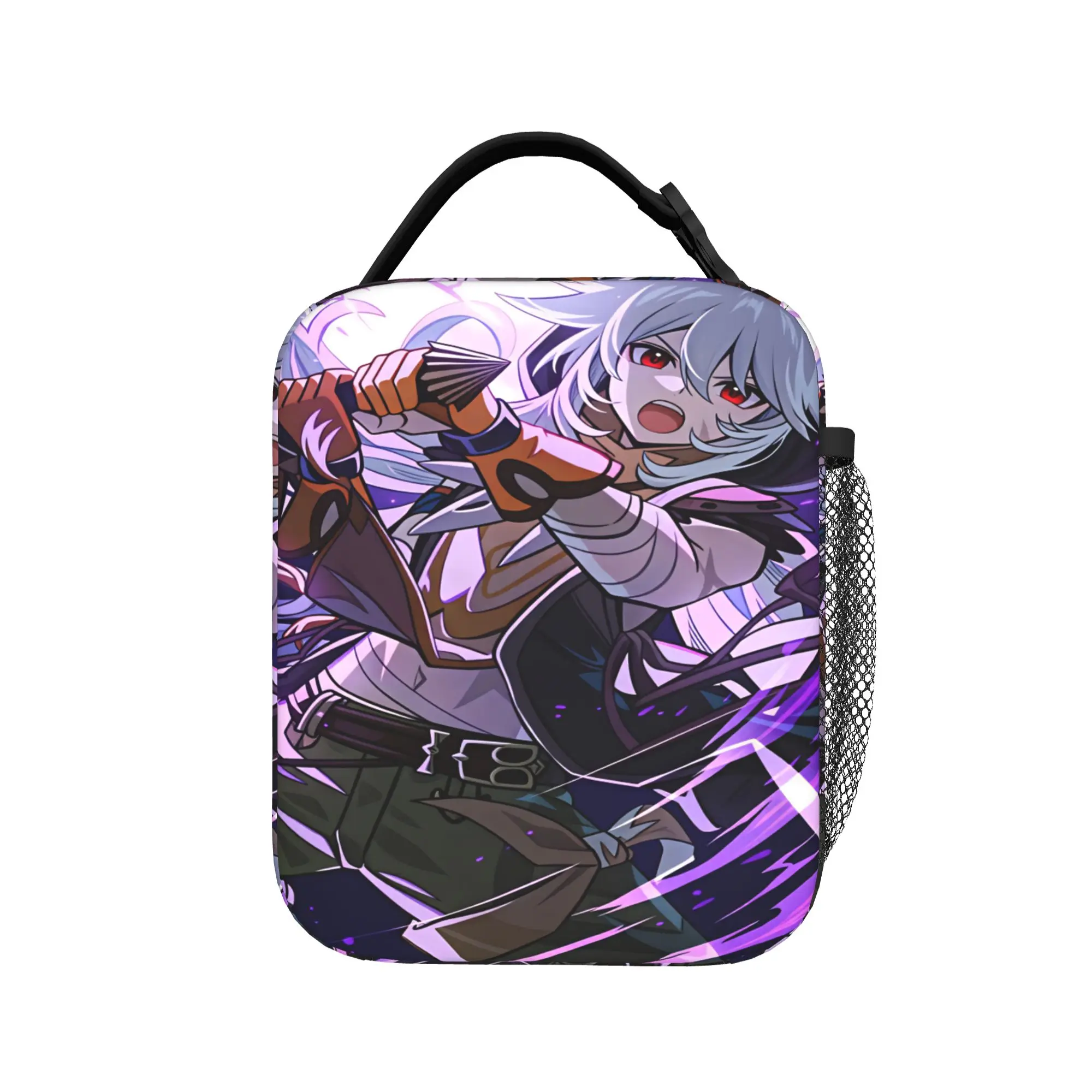Genshin Impact Lunch Bag Game Character Office Lunch Box For Women  Thermal Tote Handbags Oxford Portable Insulated Cooler Bag