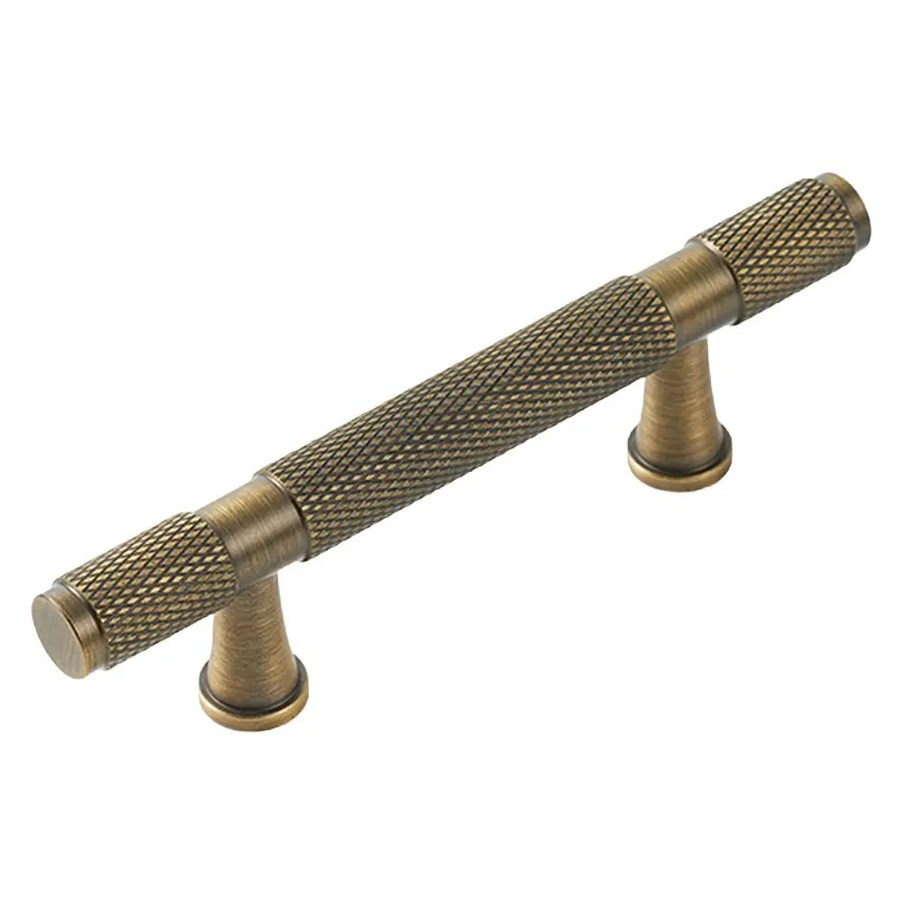 Brass 192mm Hole Distance, 248mm In Length Brass Furniture Handle Solid Brass Construction Tarnish Resistant Finish