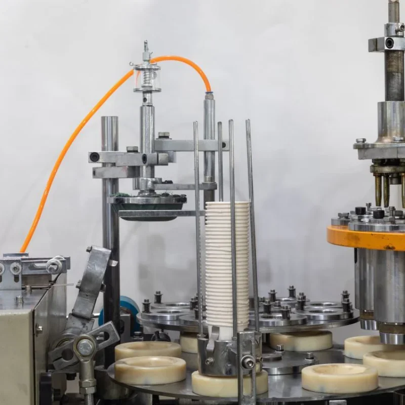 Disposable Coffee Paper Cup Making Machine CE Approval Paper Cup Machine Paper Cup Fan Shaping Processing Line for Kvot Jordan